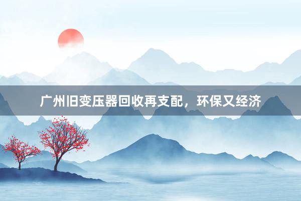 广州旧变压器回收再支配,环保又经济